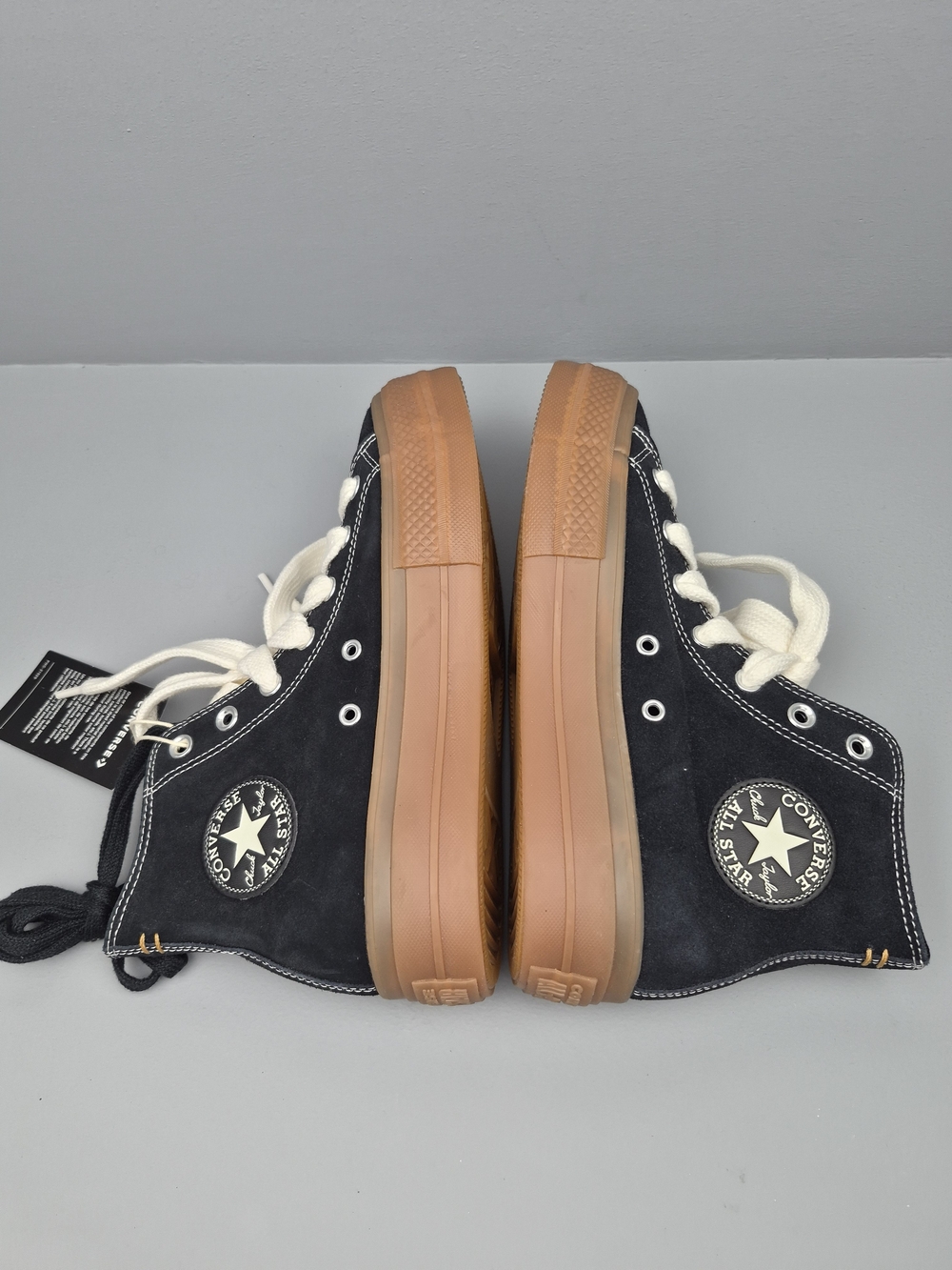 Converse Chuck Taylor All Star Lift Platform High Top Black W sz 8.5 A10460C W - Picture 3 of 10